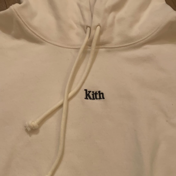 Kith cropped hoodie sweatshirt size M - Picture 2 of 5